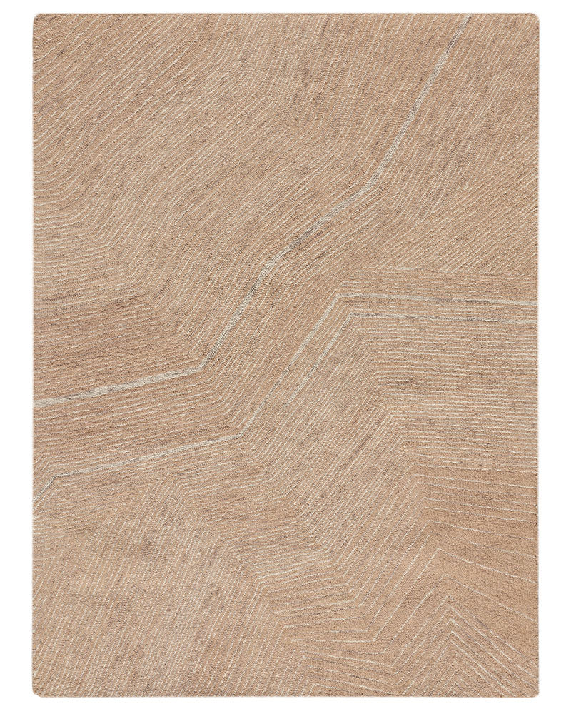DKNY DKP03 PURE ANGLES ANG01 CAMEL RUG