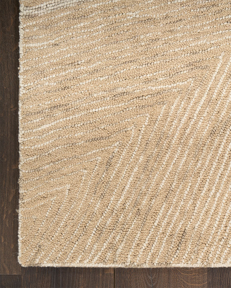 DKNY DKP03 PURE ANGLES ANG01 CAMEL RUG