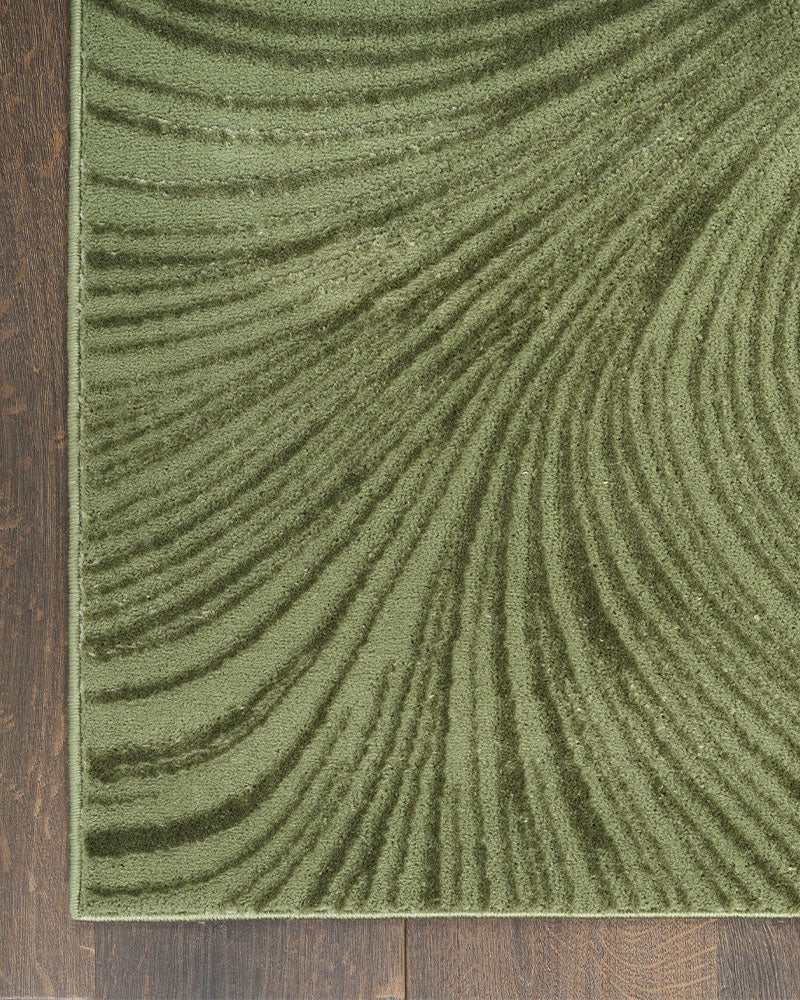DKNY CENTRAL PARK WEST DK001 CEP02 GREEN RUG