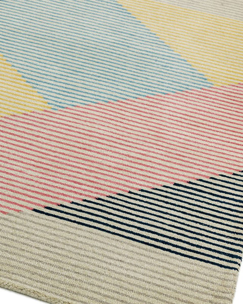 DASH DA04 BRIGHT MULTI WOOL RUG