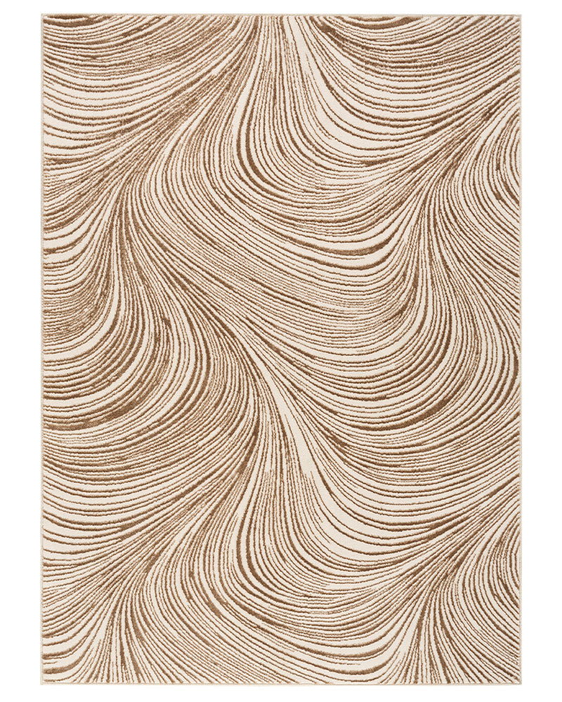 DKNY CENTRAL PARK WEST DK001 CEP02 BGEBN BEIGE BROWN RUG