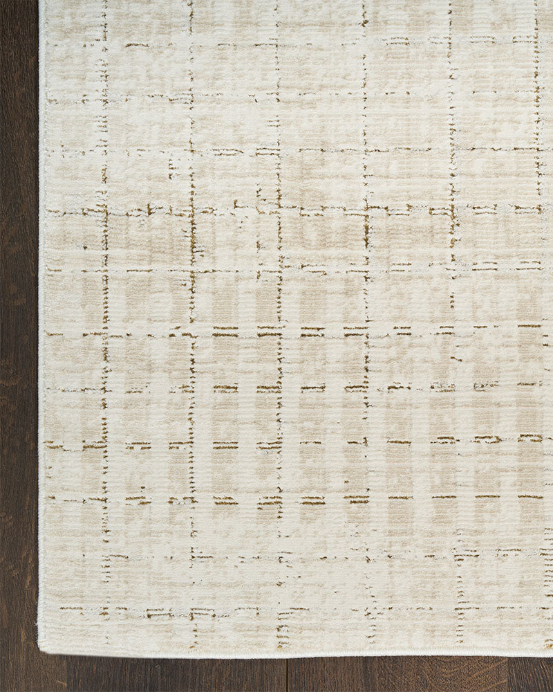 DKNY GRAND STREET DK002 GRN02 IVORY BEIGE RUG