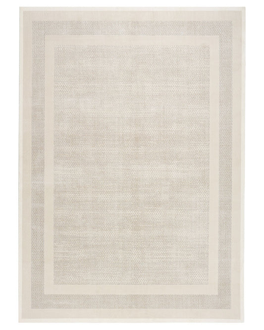 DKNY GRAND STREET DK002 GRN05 IVORY TAUPE BORDER RUG