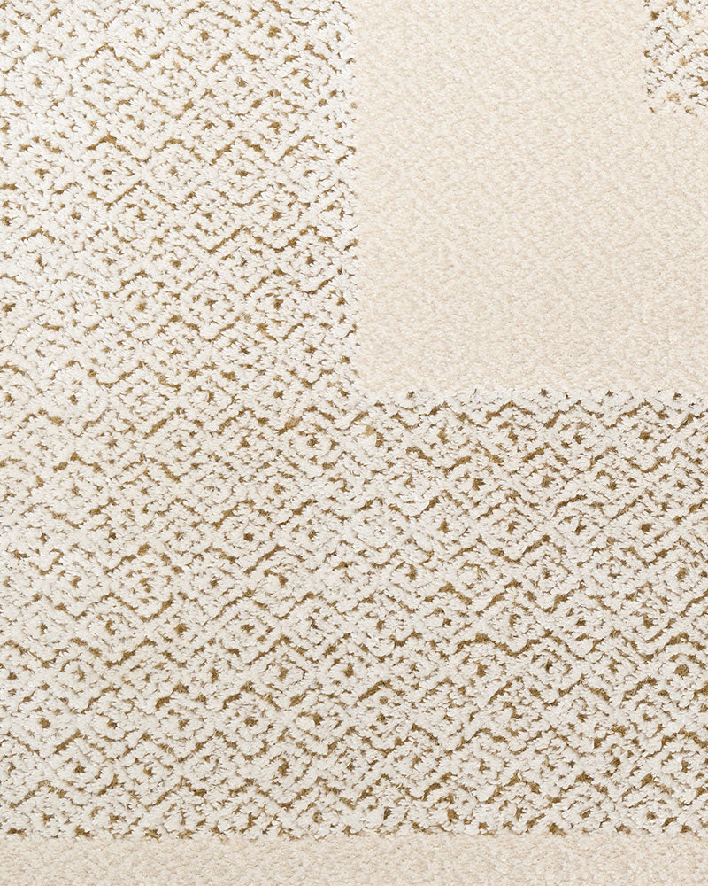 DKNY GRAND STREET DK002 GRN05 IVORY TAUPE BORDER RUG