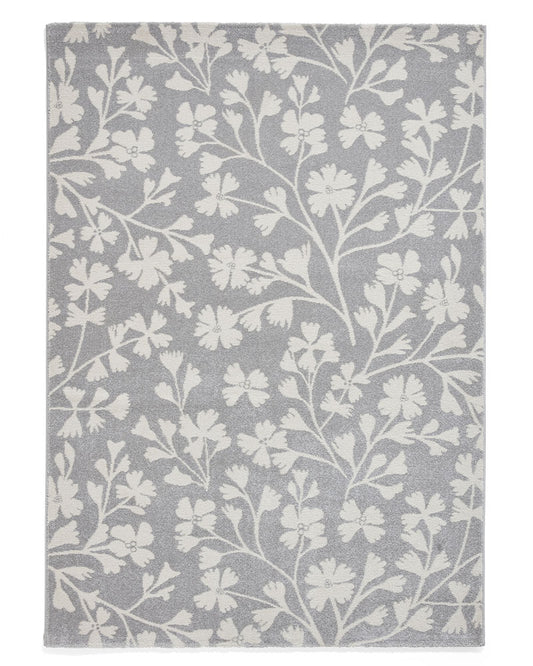 CATHERINE LANSFIELD GRACE FLORAL GREY RUG