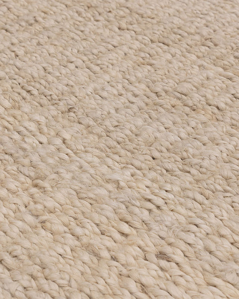 GROVE JUTE PLAIN FLATWEAVE SAND BEIGE