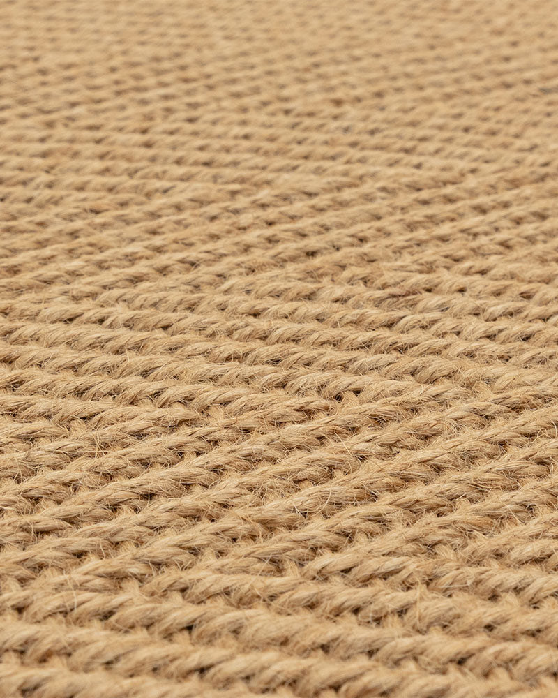 BORDO SISAL HERRINGBONE WITH SLATE GREY / CREAM BORDER RUG