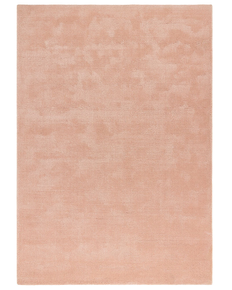 HUSH PLAIN LUXURY WOOL RUG BLUSH PINK