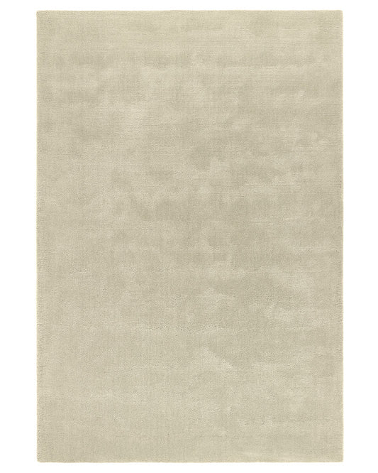 HUSH PLAIN LUXURY WOOL RUG PEBBLE NATURAL