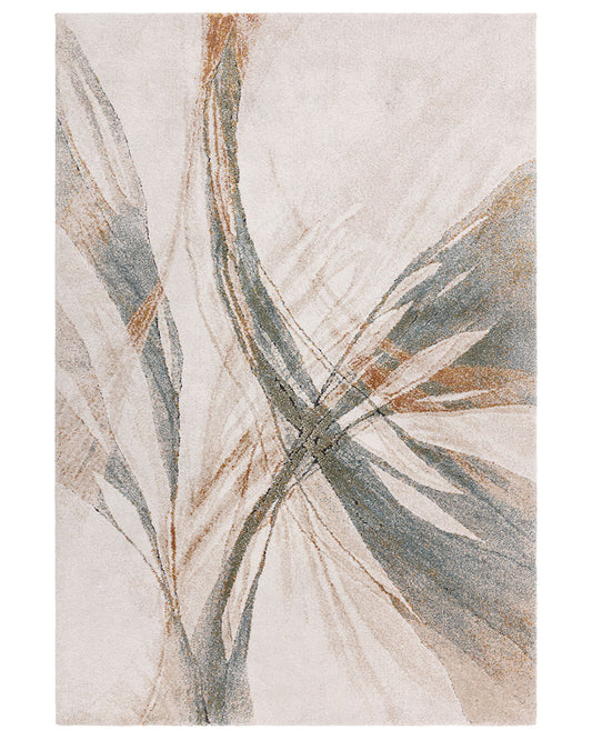 MIRAGE ILLUSION BLUE DEEP PILE RUG