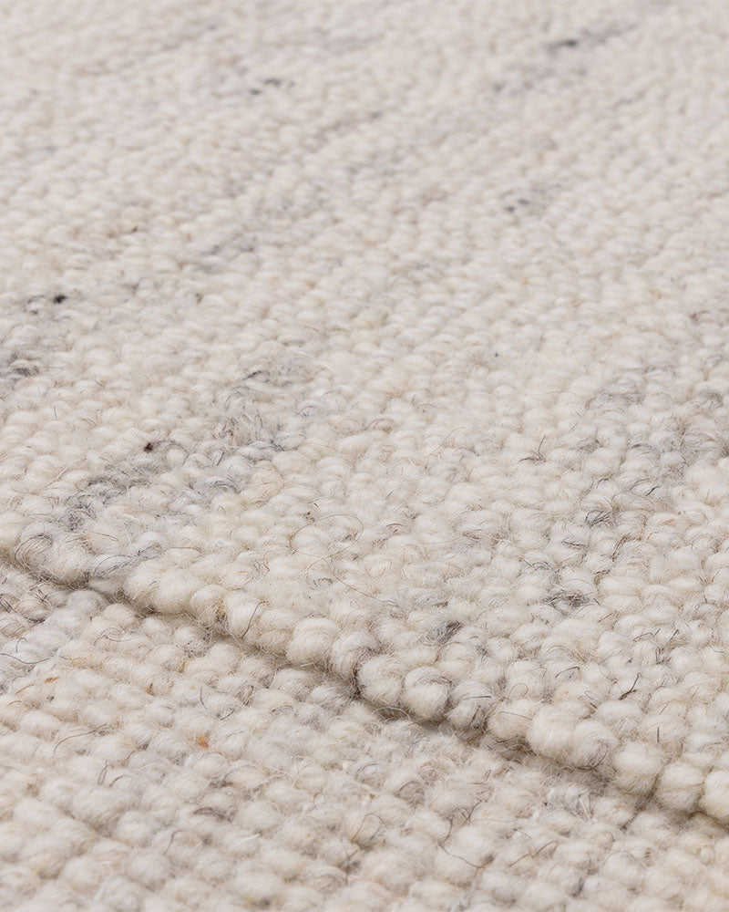 LARSON IVORY WOOL LOOP RUG