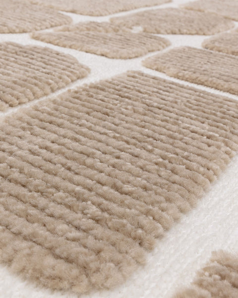 FREJA METHOD SAND WASHABLE TEXTURED RUG