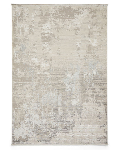 MIRAGE MR93 GREY MODERN ABSTRACT METALLIC RUG