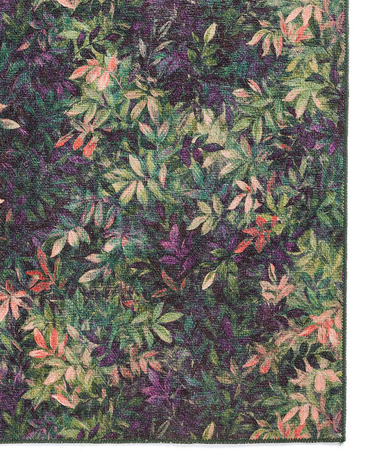 CLARKE & CLARKE CONGO MULBERRY MACHINE WASHABLE RUG