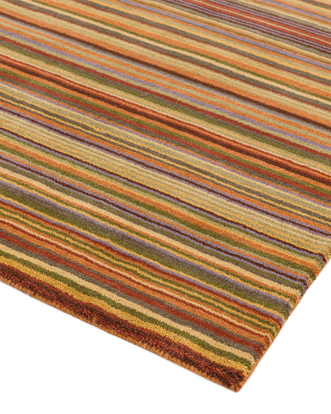 PIMLICO STRIPE SPICE WOOL RUG