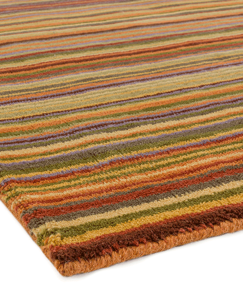 PIMLICO STRIPE SPICE WOOL RUG