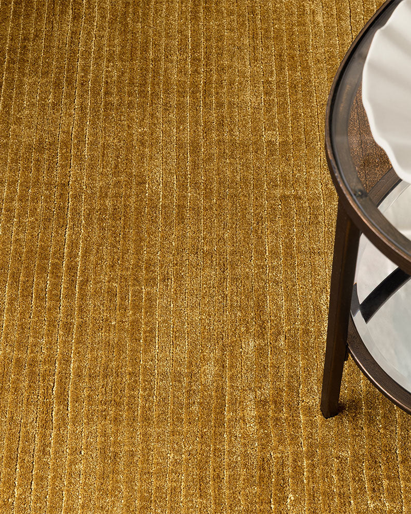 ROWAN PLAIN FINE LOOP GOLD RUG