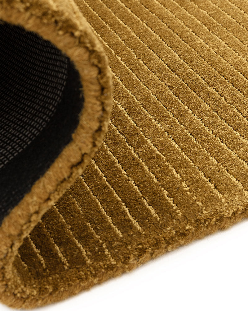 ROWAN PLAIN FINE LOOP GOLD RUG