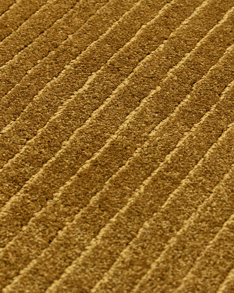 ROWAN PLAIN FINE LOOP GOLD RUG