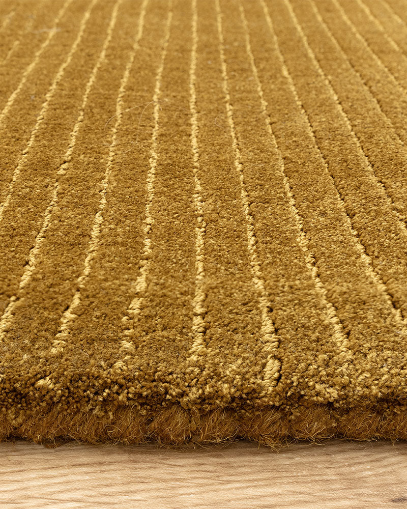 ROWAN PLAIN FINE LOOP GOLD RUG