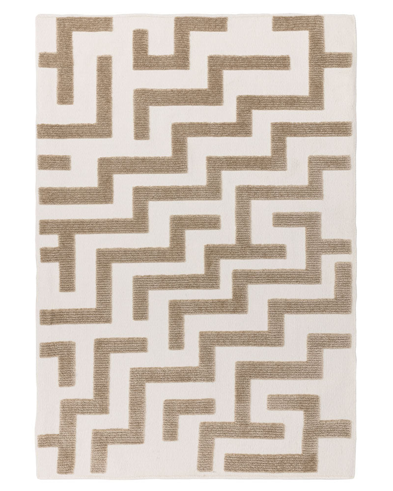 FREJA COVE SAND WASHABLE TEXTURED RUG