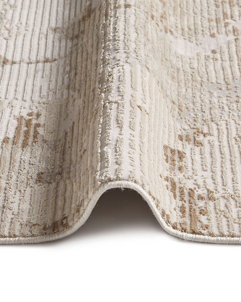 SKYLINE SK101 IVORY BEIGE ABSTRACT RUG