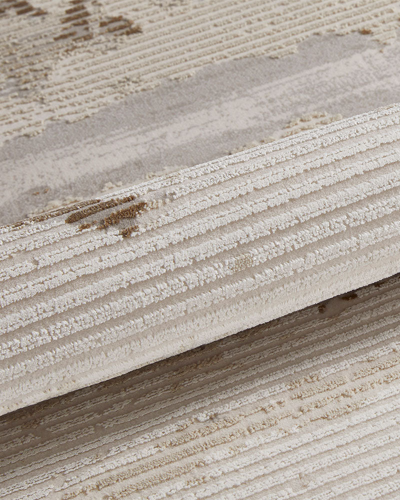 SKYLINE SK101 IVORY BEIGE ABSTRACT RUG