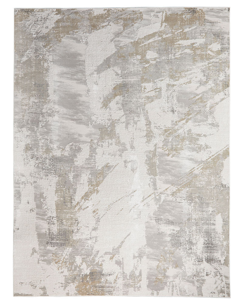 SKYLINE SK102 IVORY GREY ABSTRACT RUG