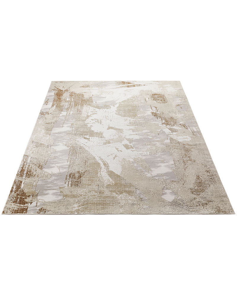 SKYLINE SK103 IVORY BEIGE ABSTRACT RUG