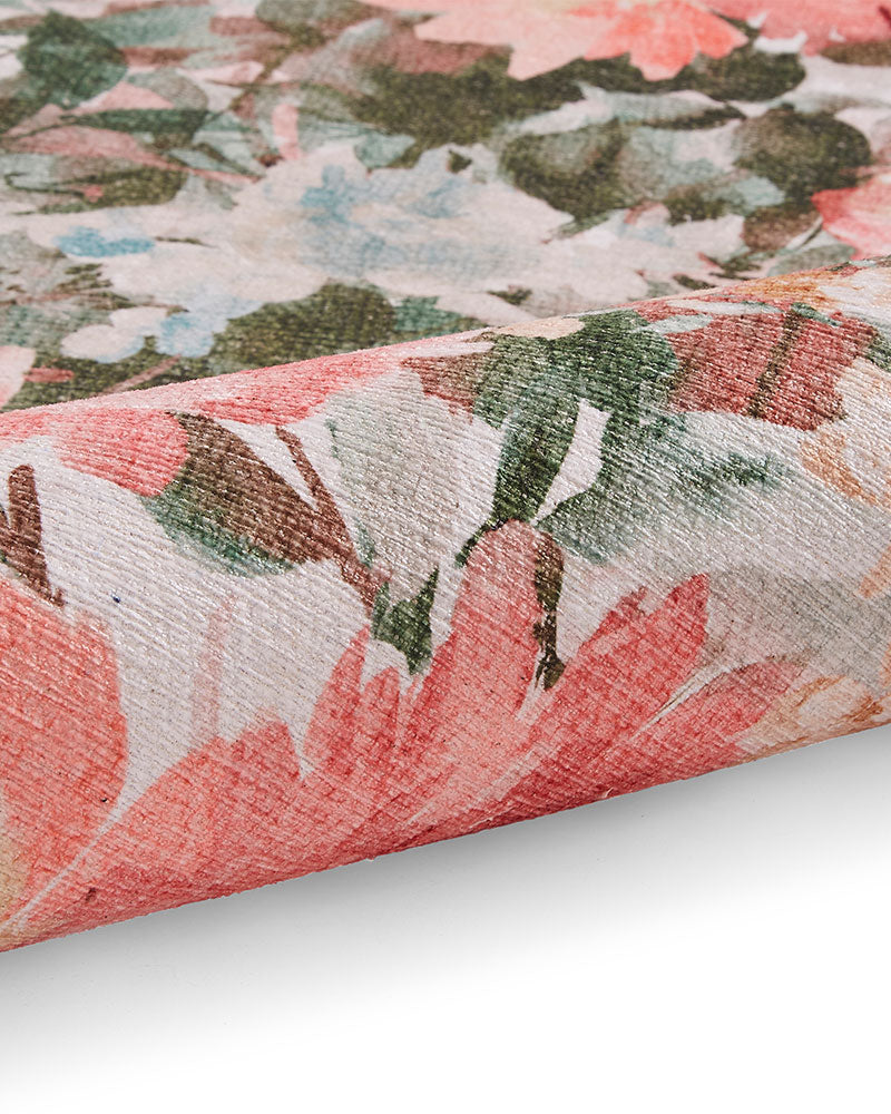 CLARKE & CLARKE TAHITI SPRING MACHINE WASHABLE RUG