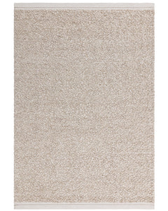 ELM TAUPE CHUNKY BOUCLE TEXTURED WOOL MIX RUG