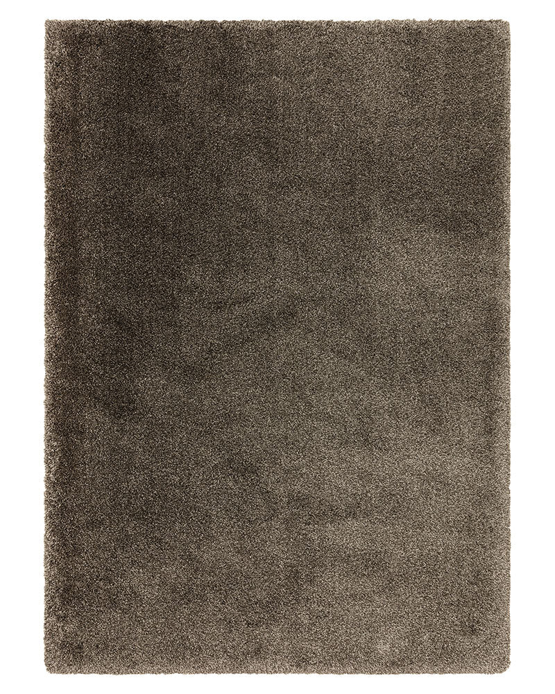ATLAS GUNMETAL GREY THICK SHAGGY RUG