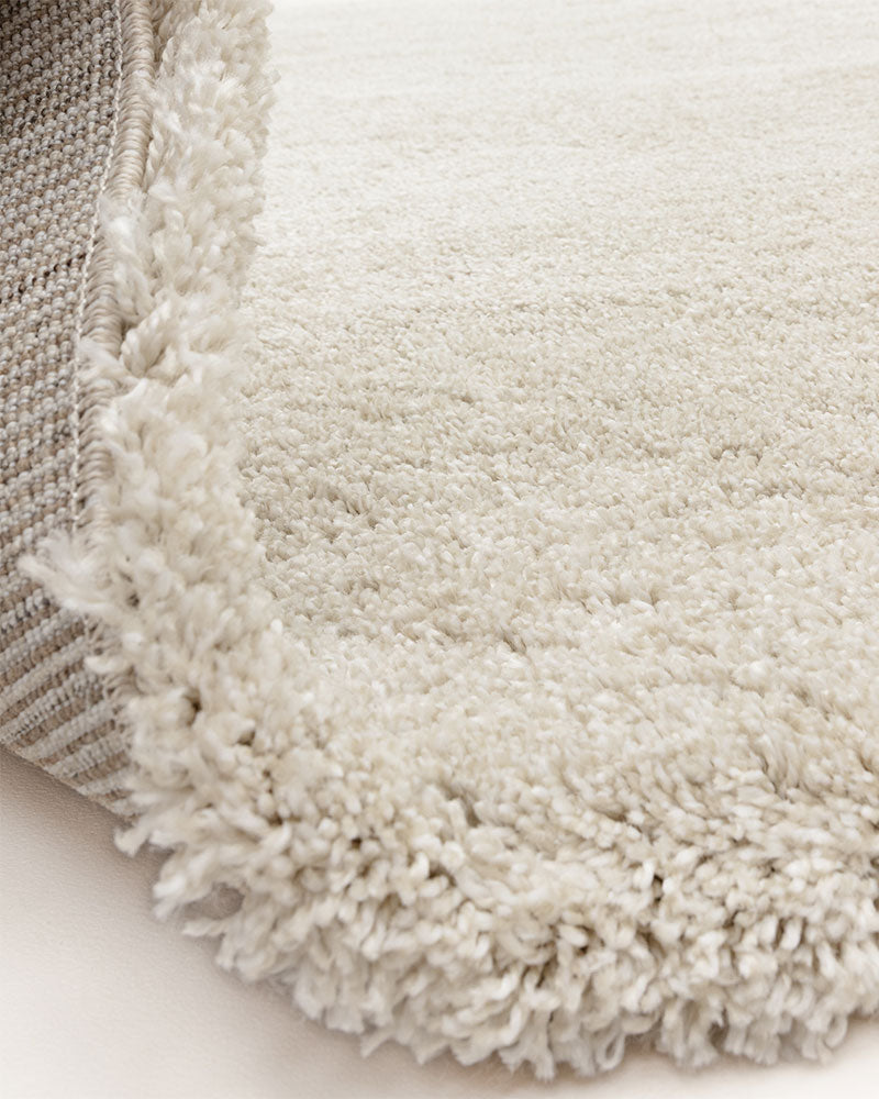 ATLAS IVORY THICK SHAGGY RUG