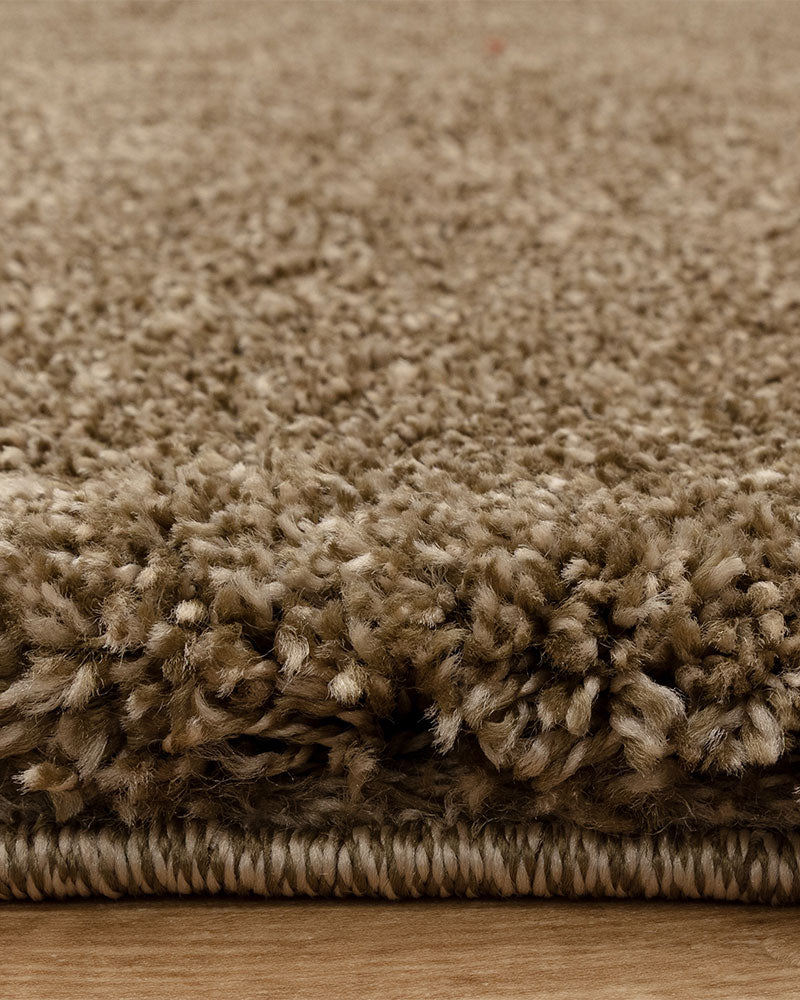 ATLAS NATURAL BEIGE THICK SHAGGY RUG
