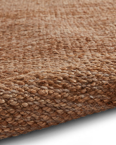 BAZAAR FLATWEAVE FRINGE JUTE RUG 23787 NATURAL