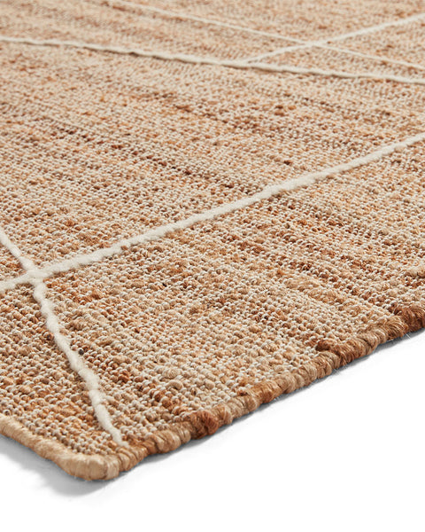 BAZAAR FLATWEAVE JUTE RUG 24875 NATURAL