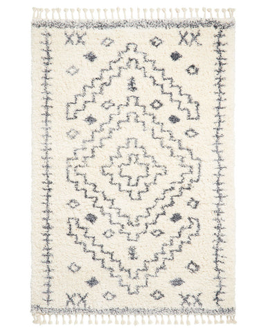 ASPEN 1537 IVORY GREY BOHO RUG