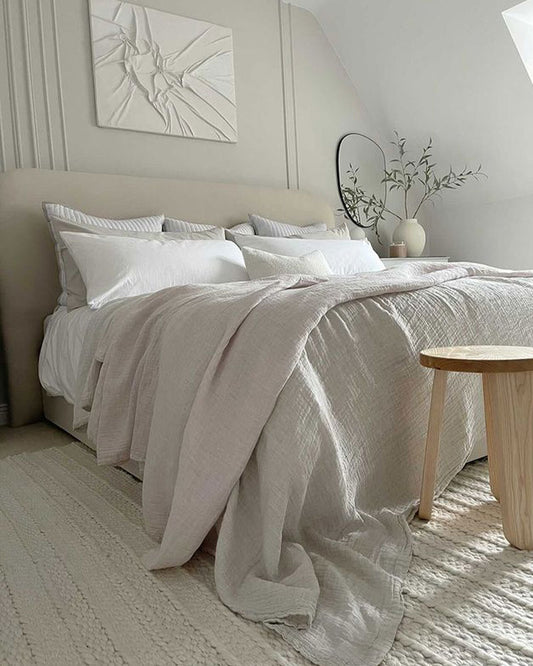GRAYSON TEXTURED CHUNKY WEAVE CREAM RUG