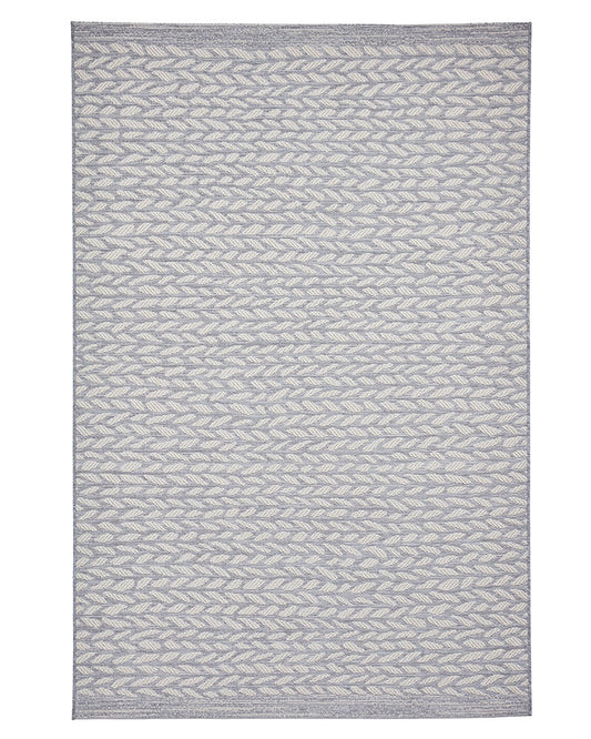 COAST A055 GREY CREAM INDOOR / OUTDOOR RUG