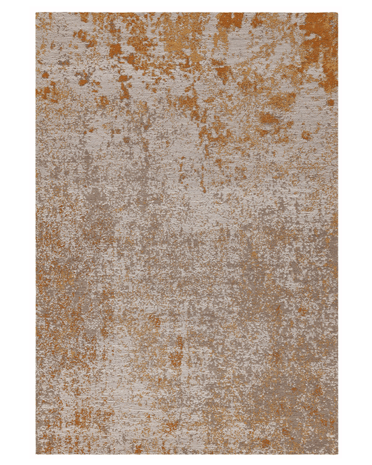 DARA ABSTRACT INDOOR OUTDOOR RUG TERRACOTTA BEIGE