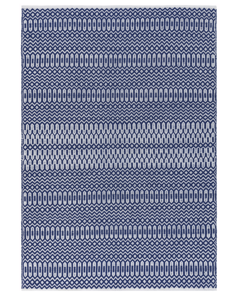 HALSEY BLUE INDOOR OUTDOOR RUG