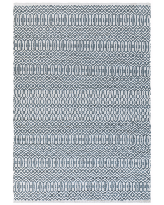 HALSEY DUCK EGG INDOOR OUTDOOR RUG