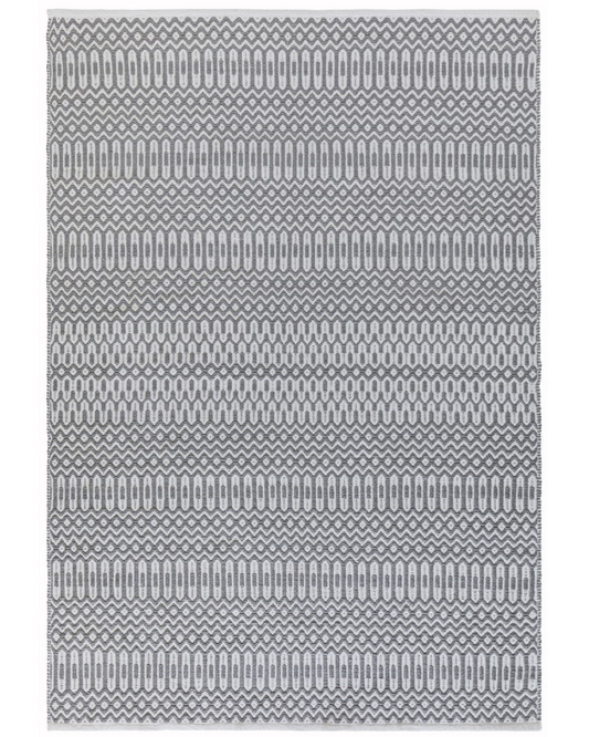 HALSEY GREY INDOOR OUTDOOR RUG