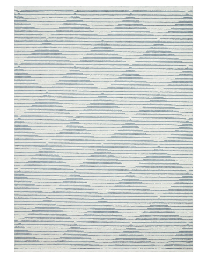 JAZZ GEOMETRIC JAZ08 INDOOR OUTDOOR BLUE