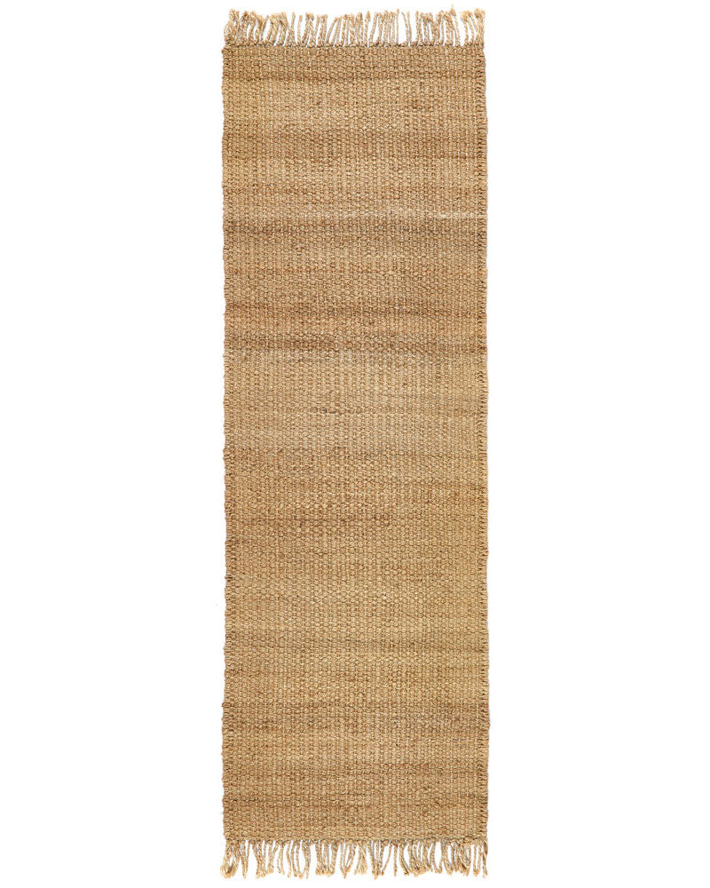 JUTE BRAIDED RUNNER NATURAL 67X210CM iloverugs.co.uk