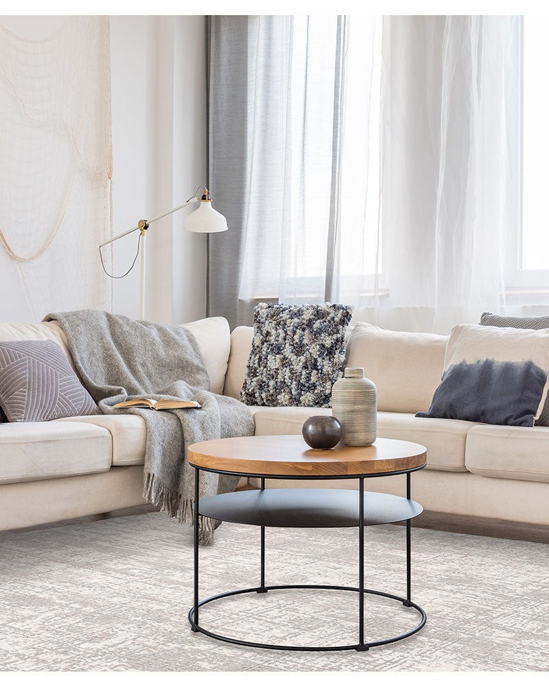 KUZA ABSTRACT GREY RUG
