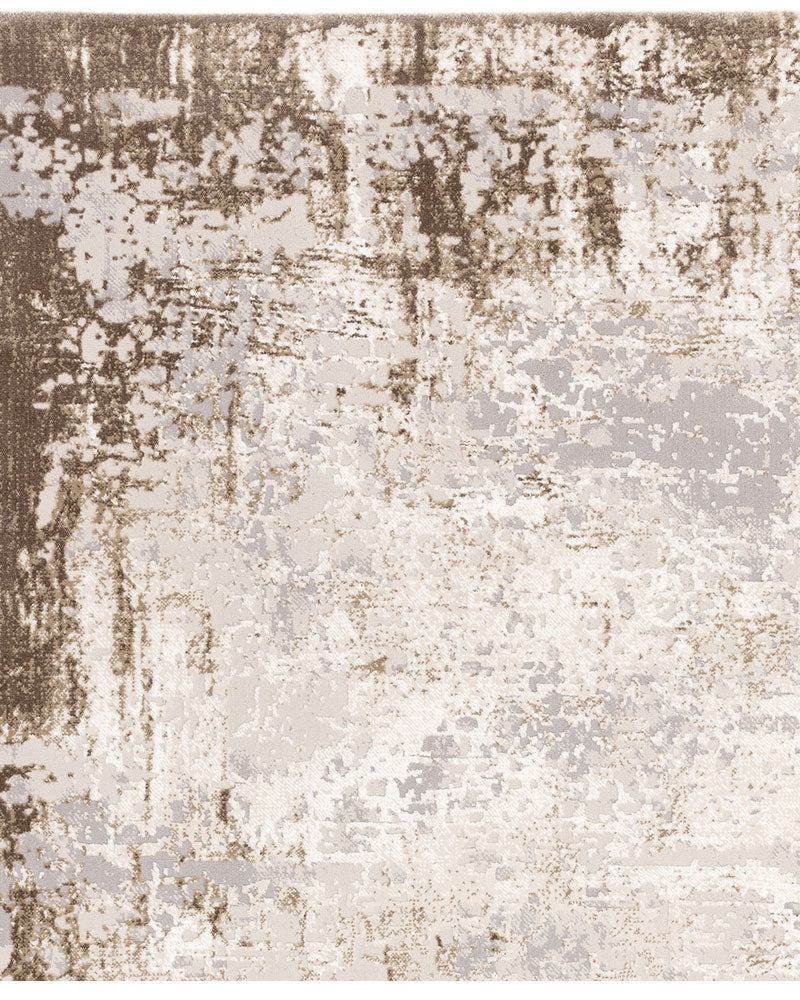 KUZA BORDER BEIGE RUG
