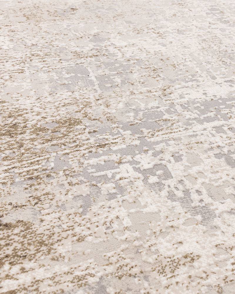 KUZA BORDER BEIGE RUG