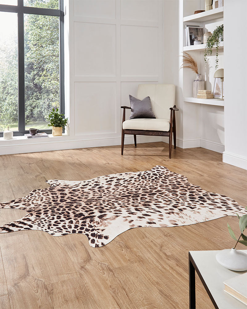 FAUX ANIMAL PRINT LEOPARD