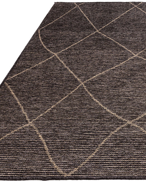MULBERRY JUTE RUG CHARCOAL